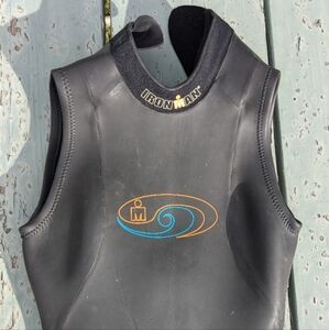 Iron Man - Women's Large - Black Swim Wetsuit
